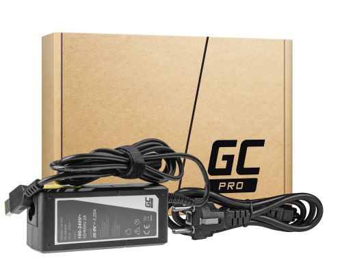 Tápegység / töltő Green Cell PRO 20V 3.25A 65W, Lenovo B50-80 G50 G50-30 V130-15IKB V310-15IKB IdeaPad S500 ThinkPad S540 X240