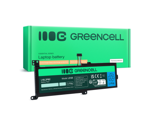Green Cell Akkumulátor L16C2PB2 L16M2PB1 a Lenovo IdeaPad 3-15ADA05 3-15IIL05 320-15IAP 320-15IKB 320-15ISK 330-15AST 330-15IKB