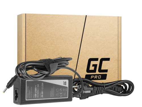 Tápegység / töltő Green Cell PRO 20V 2,25A 45W, Lenovo IdeaPad 110 110-15 100-15IBY 110-15IBR 320-15ISK 320-15AST S145-14AST